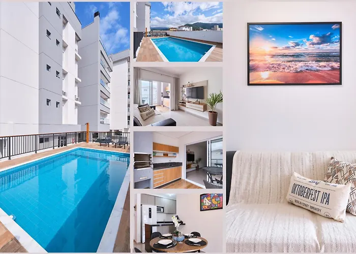 2 QUARTOS com Churrasqueira na Varanda, Piscina, Garagem interna, WiFi 500mbps, Ar Condicionado e Telas de Proteção Ubatuba
